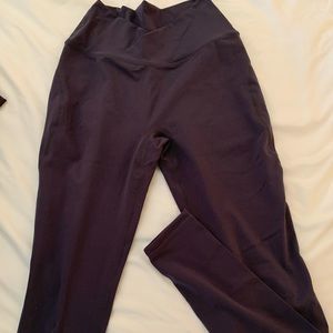 Alphalete Surface Power Leggings, Overcast Grey, size Small
